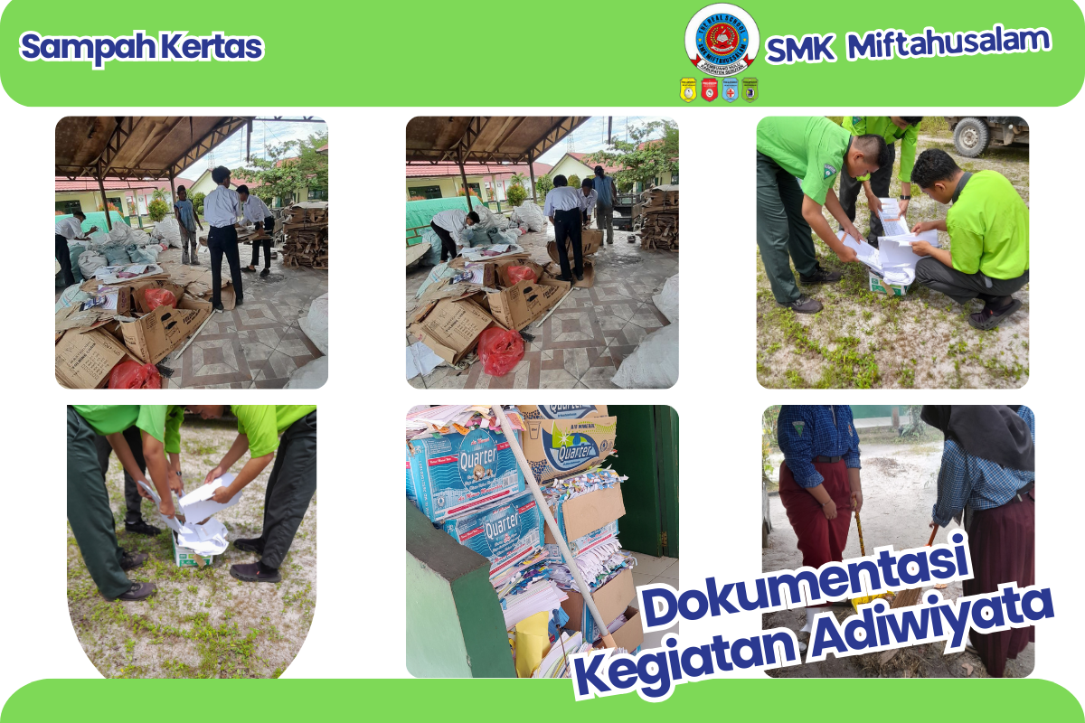 Pemilahan Sampah Kertas 